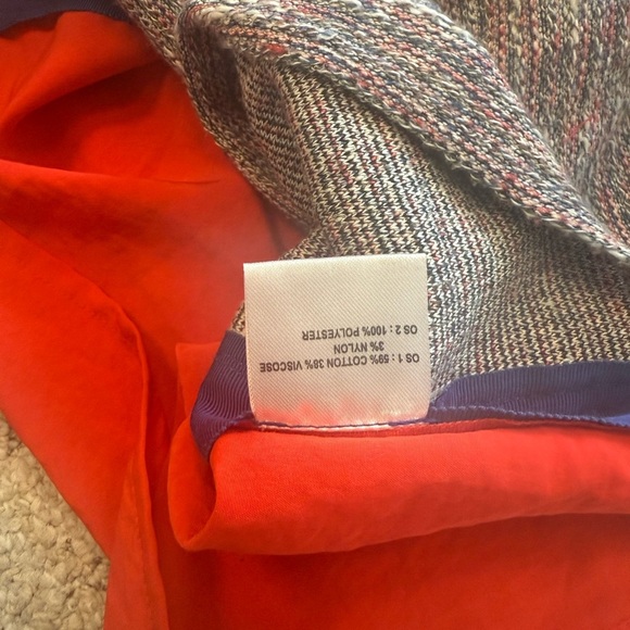 Sachin + Babi S EUC ribbon Red and Blue Blouse - Picture 15 of 16